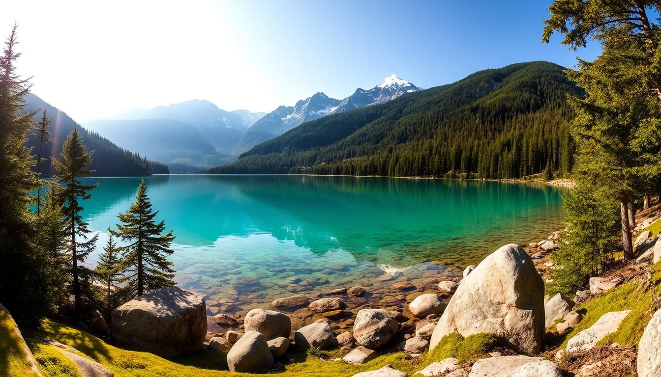 Crystalline Turquoise Lake