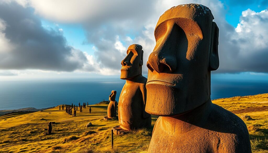 Patung Moai Patung Moai