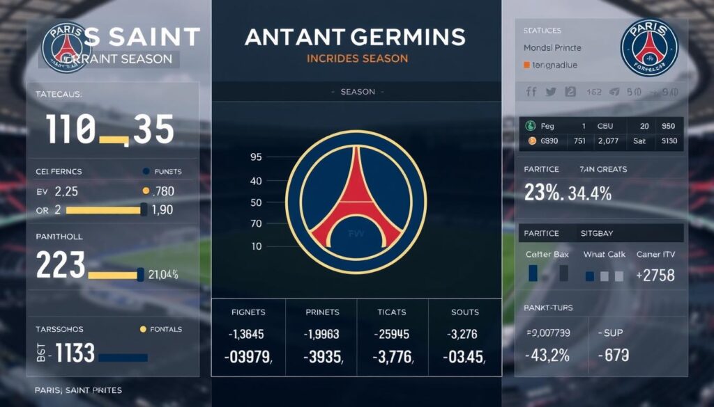 statistik musim Paris Saint-Germain statistik musim Paris Saint-Germain
