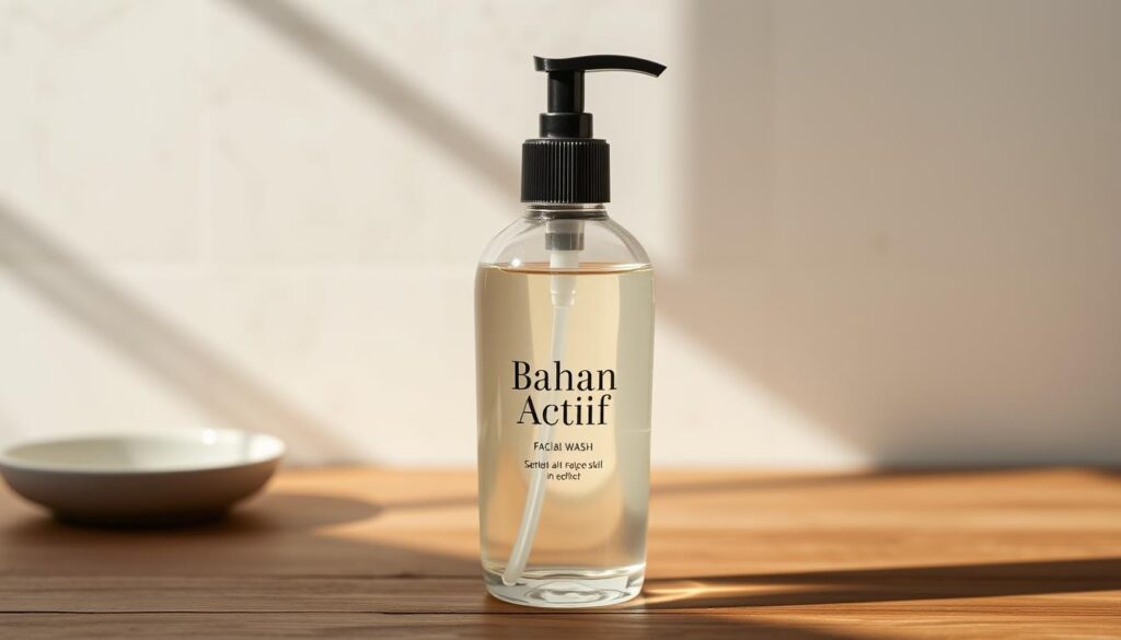 Bahan Aktif Facial Wash Bahan Aktif Facial Wash