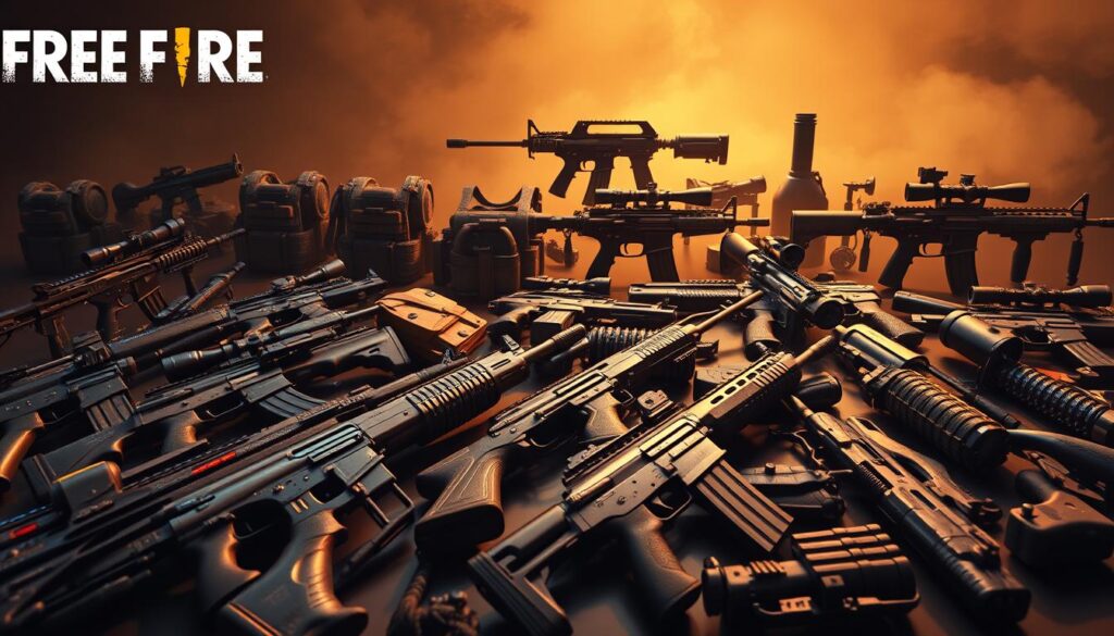 Senjata Terbaik di FREE FIRE Senjata Terbaik di FREE FIRE