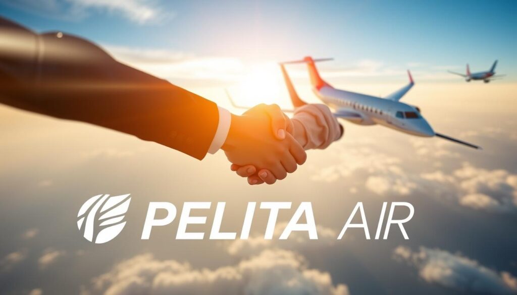 PELITA AIR kemitraan strategis PELITA AIR kemitraan strategis