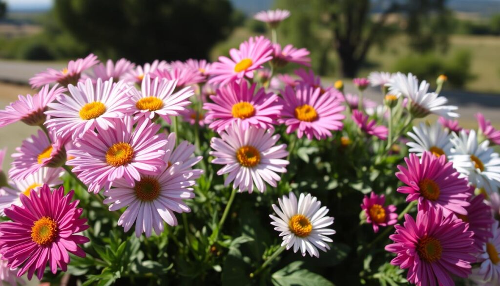 warna bunga aster warna bunga aster
