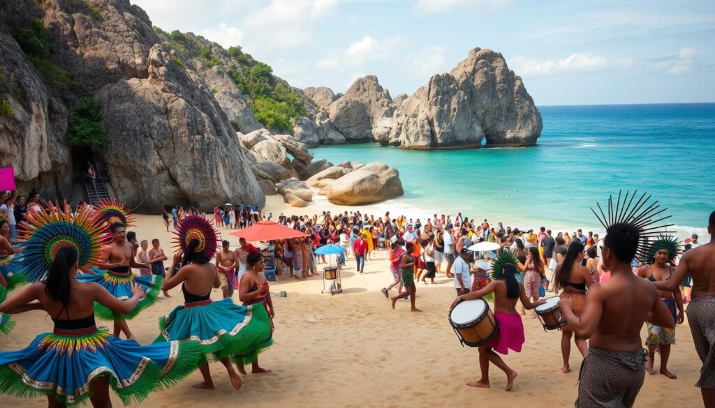 Festival di Pantai Anse Source d'Argent Festival di Pantai Anse Source d'Argent