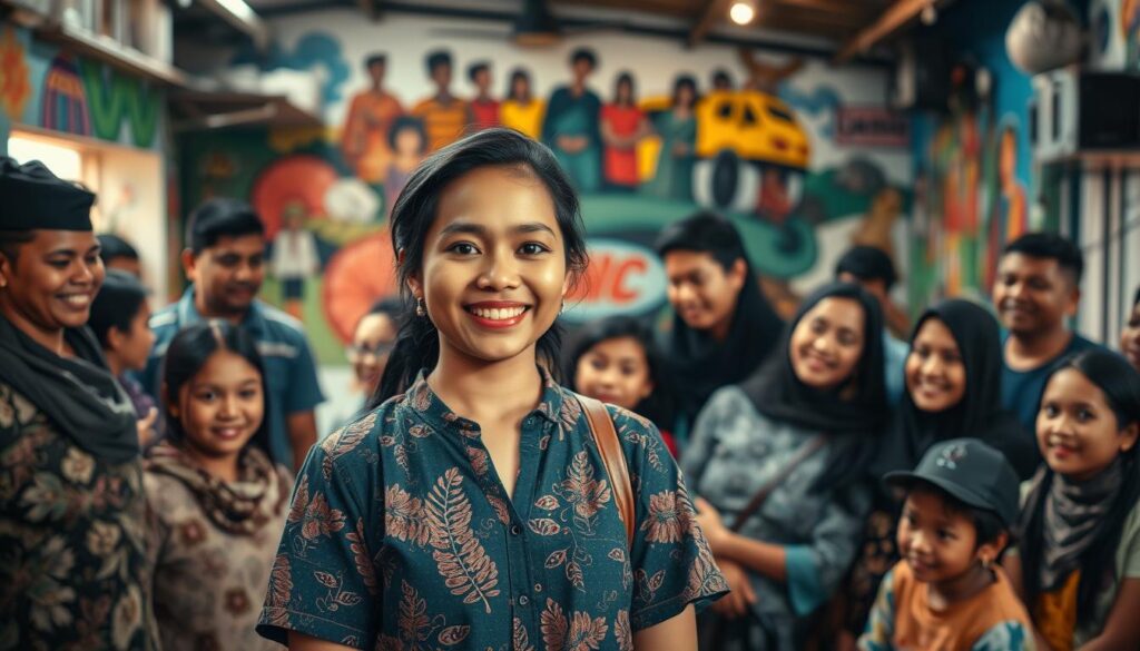 Nona inspirasi bagi komunitas Nona inspirasi bagi komunitas