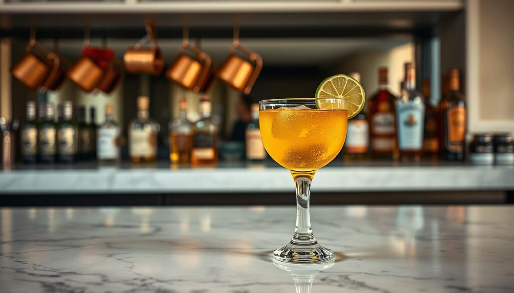 Tequila cocktail