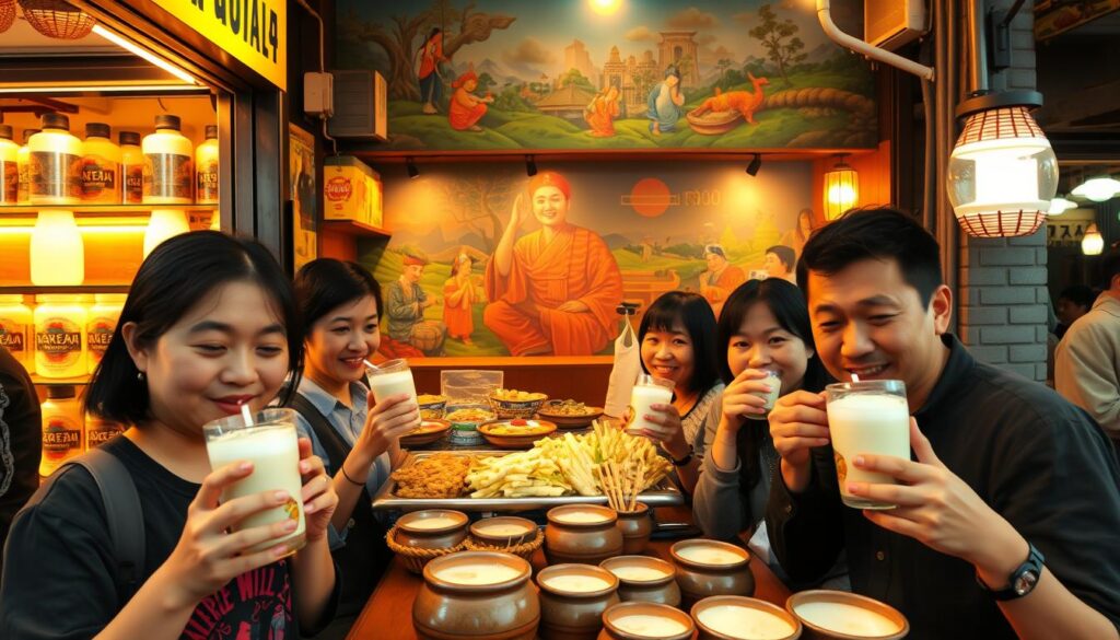 Makgeolli di Indonesia Makgeolli di Indonesia