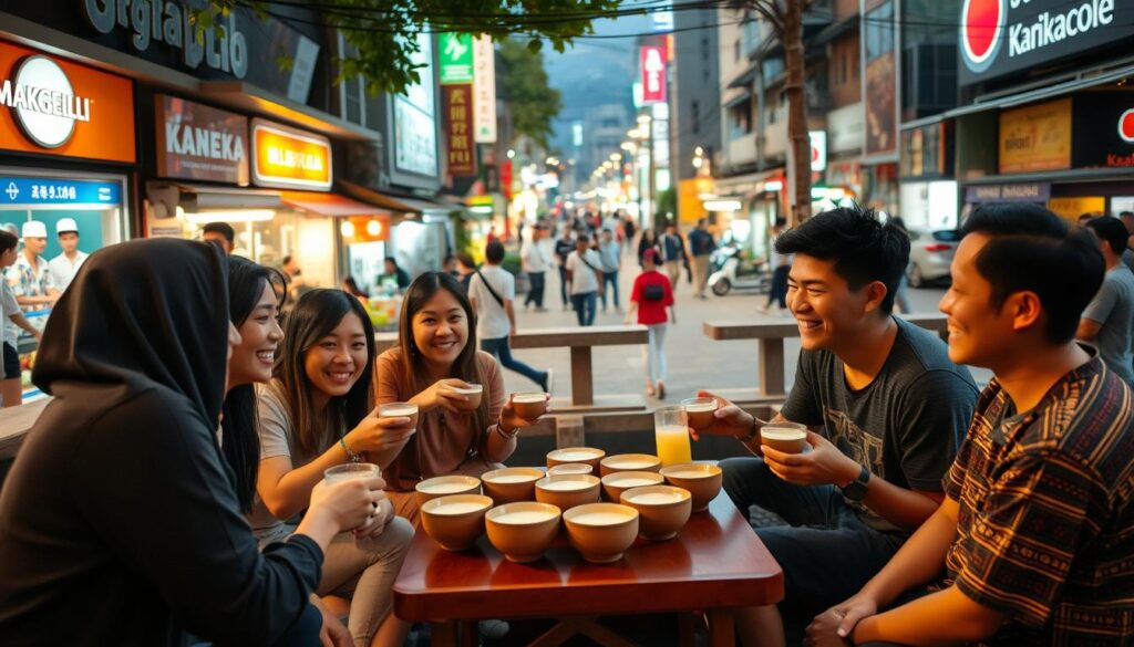 komunitas minum Makgeolli komunitas minum Makgeolli