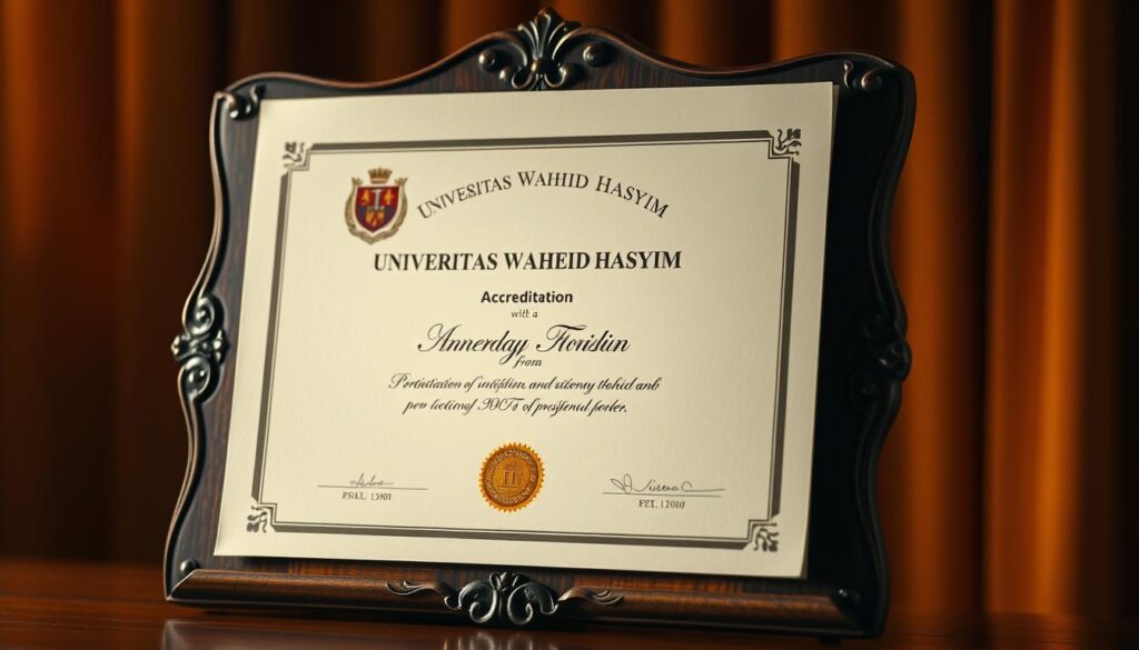 Akreditasi Universitas Wahid Hasyim