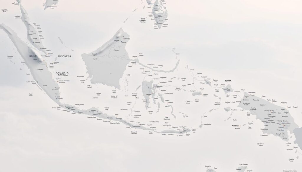 Peta Wilayah Administratif Kepulauan Aru