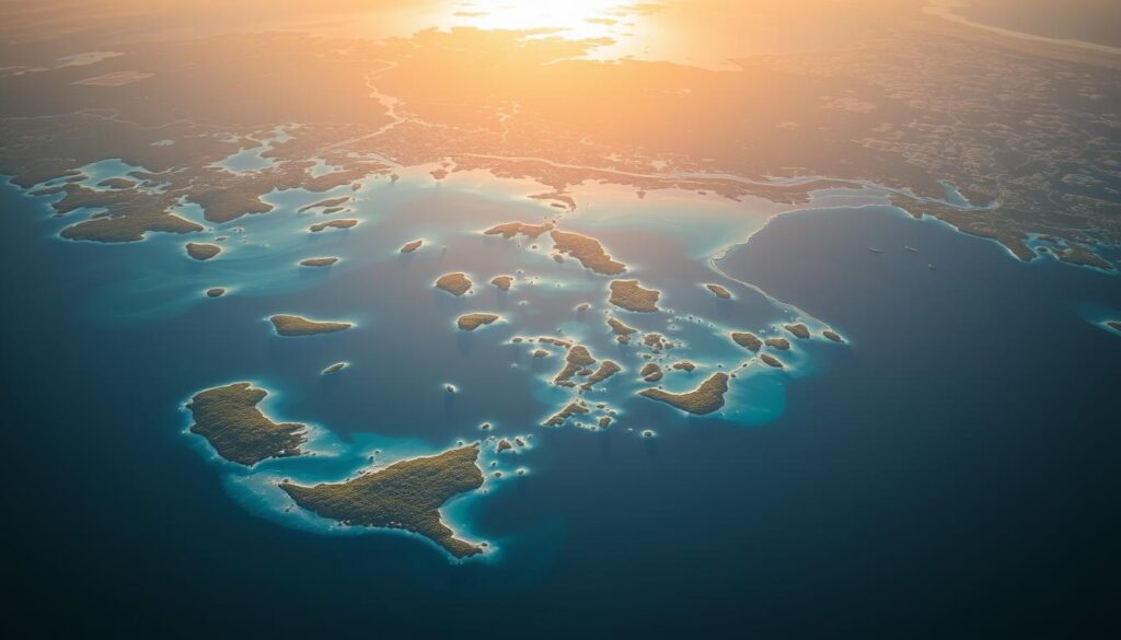 Peta Wilayah Administratif Kepulauan Aru